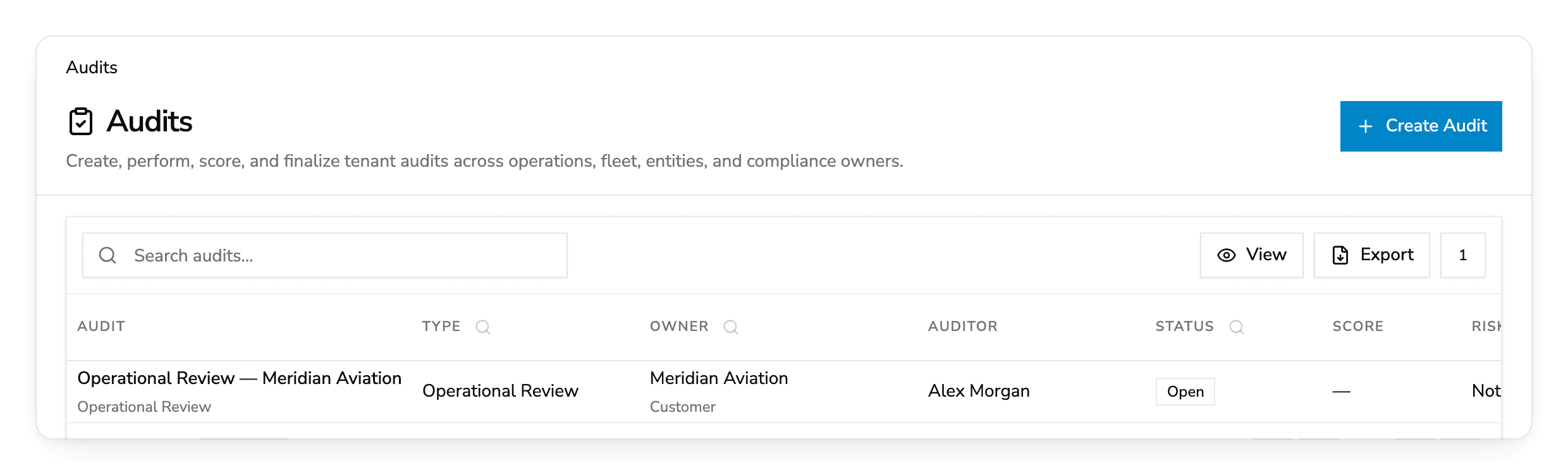Audits